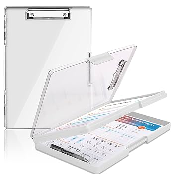 Amazon | SFLHHDM クリップボード A4 ファイルボード 2段収納